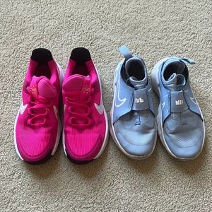 Two Pair of Toddler Nike Tennis Shoes